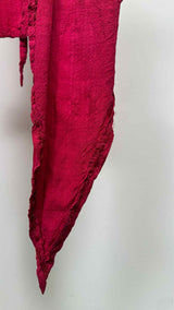 Issey Miyake Chain-stitching Long Vest