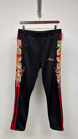 Doublet Chaos-embroidered Track-Pants