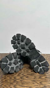 PRADA Monolith Brushed Leather Shoes