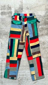 Bode Corduroy Patchwork Pants