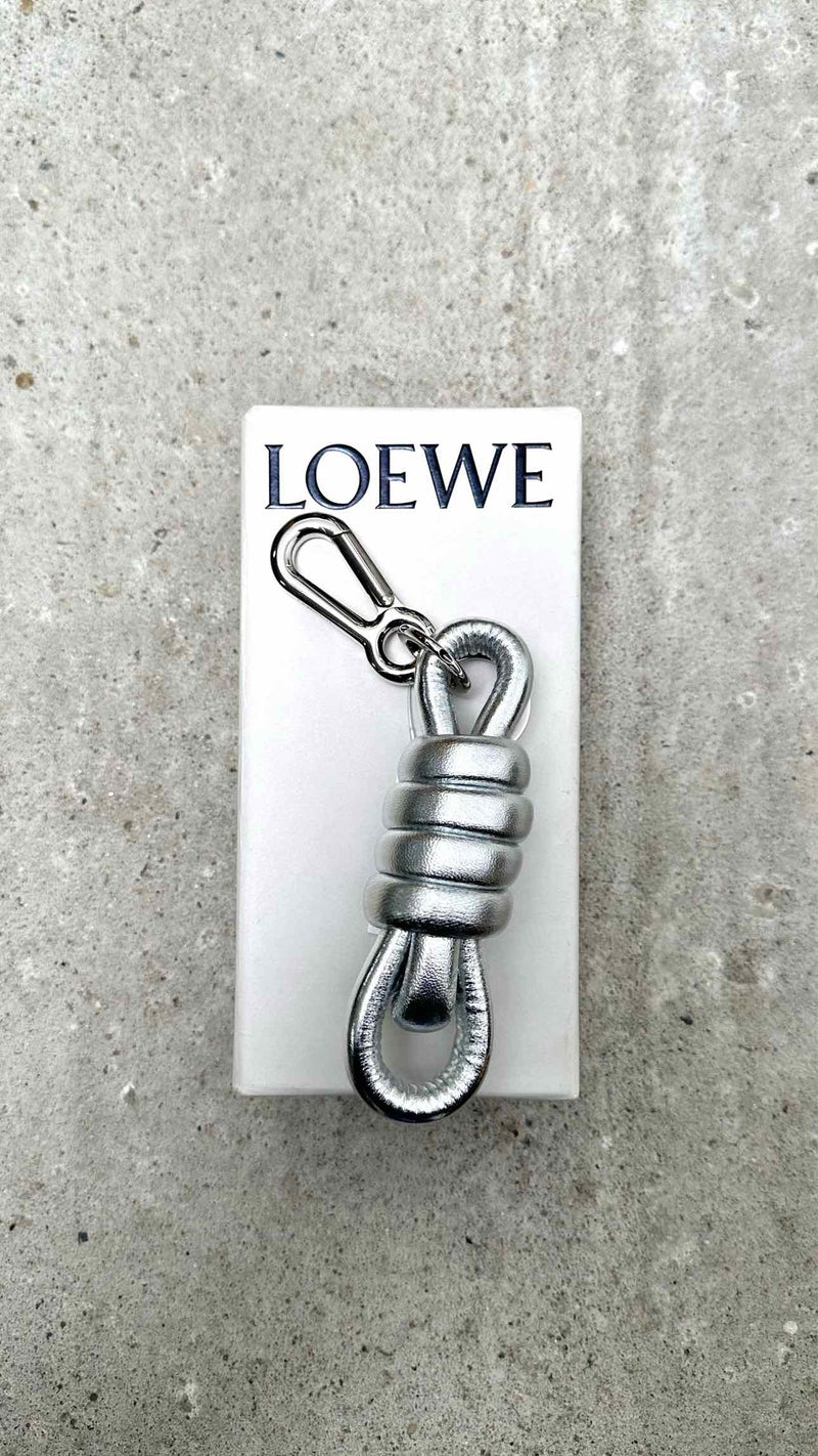 LOEWE Leather Knot Keychain