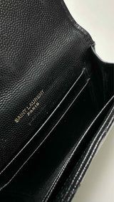 Saint Laurent Cassandre Matelasse Small Envelope Wallet