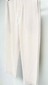 Homme Plisse Pleated Cropped Easy Pants