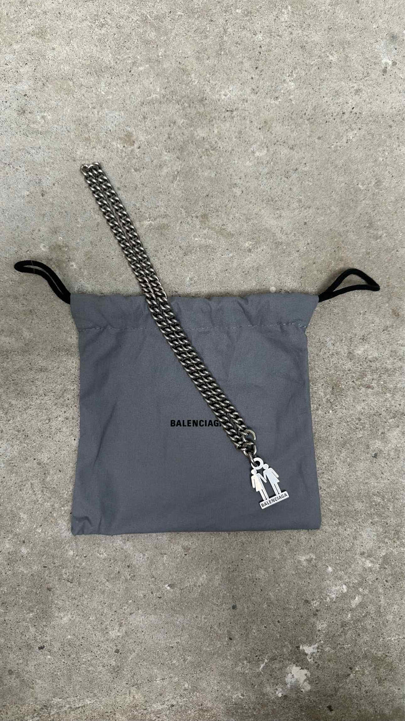 Balenciaga Pride 22 Chain Necklace