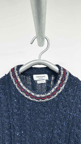 Thom Browne Fun-mix Cable-knit Sweater