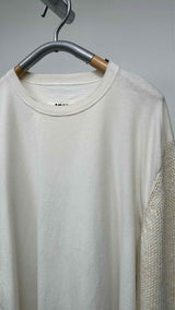 MM6 Knit-sleeve Oversized Top