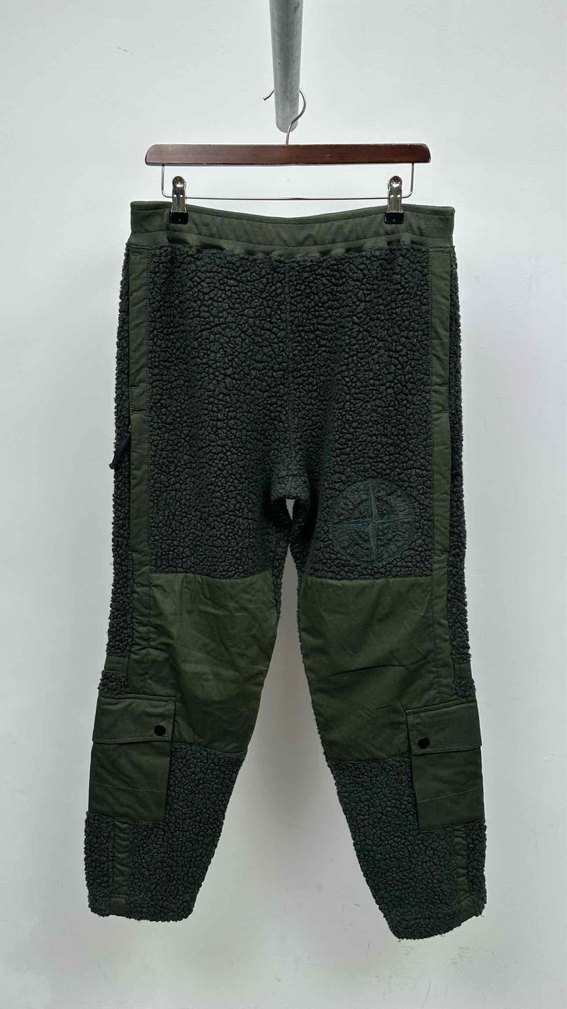 Stone Island Furry Fleece Cargo Easy Pants