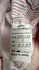 Thom Browne Plaid Zip-up Mohair Jacket