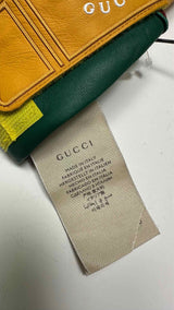 Gucci Adidas Leather Biker Gloves