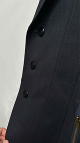 Junya Watanabe MAN Color-block Paneled Puffer Blazer Jacket