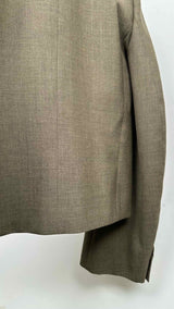LOEWE Single-breasted Flare-sleeve Blazer Jacket