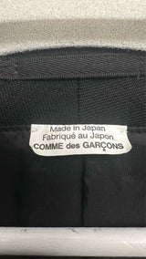 Comme Des Garcons Homme Plus Asymmetrical No-Collar Deformed Coat