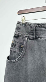 Vaquera Boyfriend Wide Jeans