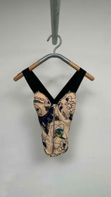 Junior Gaultier Printed Corset Camisole