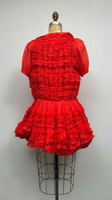 Molly Goddard S/S Cadence Ruffled Dress