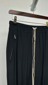 Rick Owens Phlegethon Drawstring Satin Pants