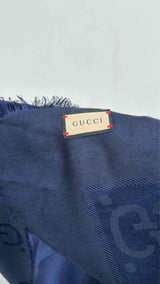 Gucci 140 x 140 GG Jacquard Scarf