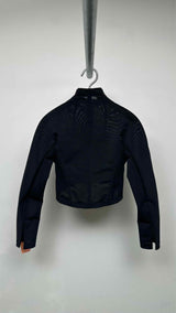 Alaia High-neck Zip-up Jacket