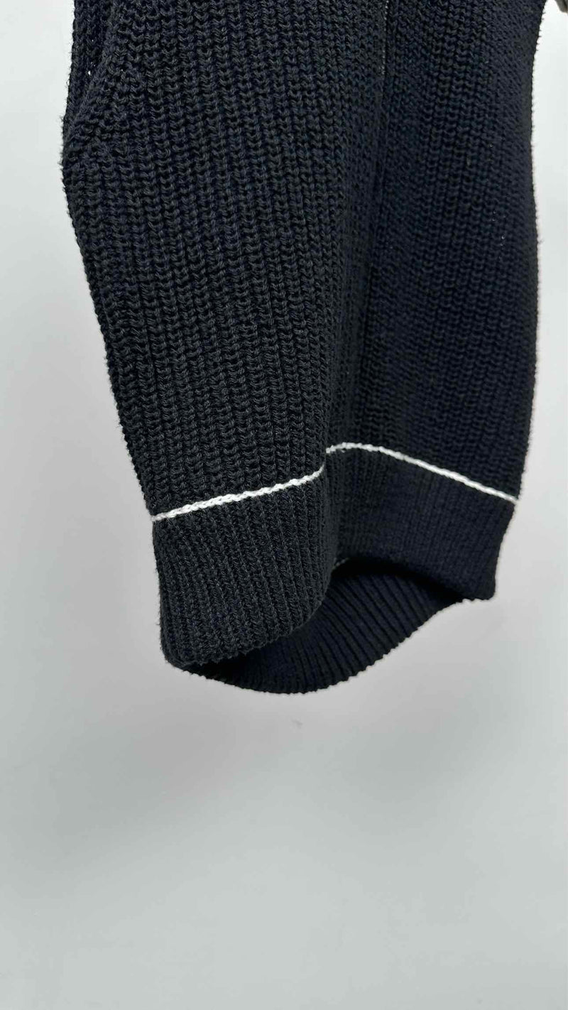 MM6 Back-cut Drivers Knit Vest