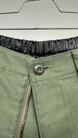 Junya Watanabe Pleated Layered Hybrid Cargo Pants