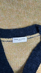 Dries Van Noten V-neck Front-open Knit Sweater