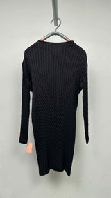 Issey Miyake L/S Sleek-pleats Dress