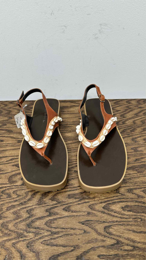 Acne Studios Barcelo Shell-embelished Sandals