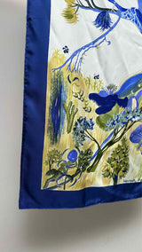 Hermes Kuggor Tree Silk Scarf