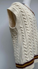 Moncler Genius X Palm Angels Cable-knitted Vest