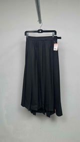 Thom Browne Dropped-Back Pleated Long Skirt