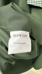 Calvin Luo S/S Houndsthooth Hybrid Shirt