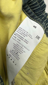 Marni Acid-wash Easy Denim Shorts