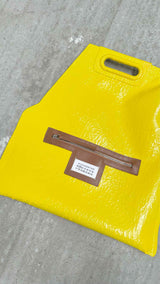 Margiela Jellycan Bottle-cap Coated Tote Bag