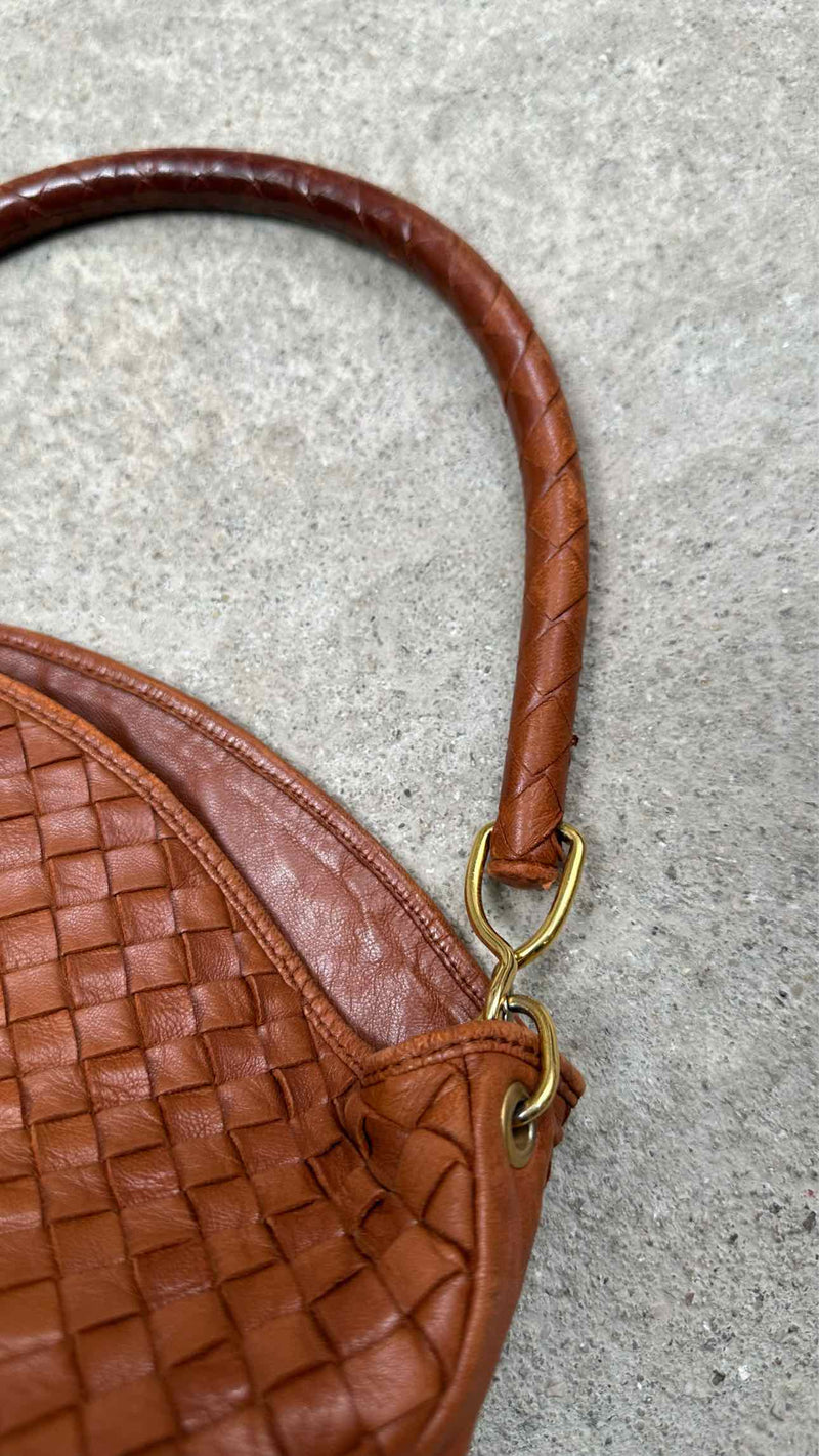 Bottega Veneta Woven-leather Hobo Bag