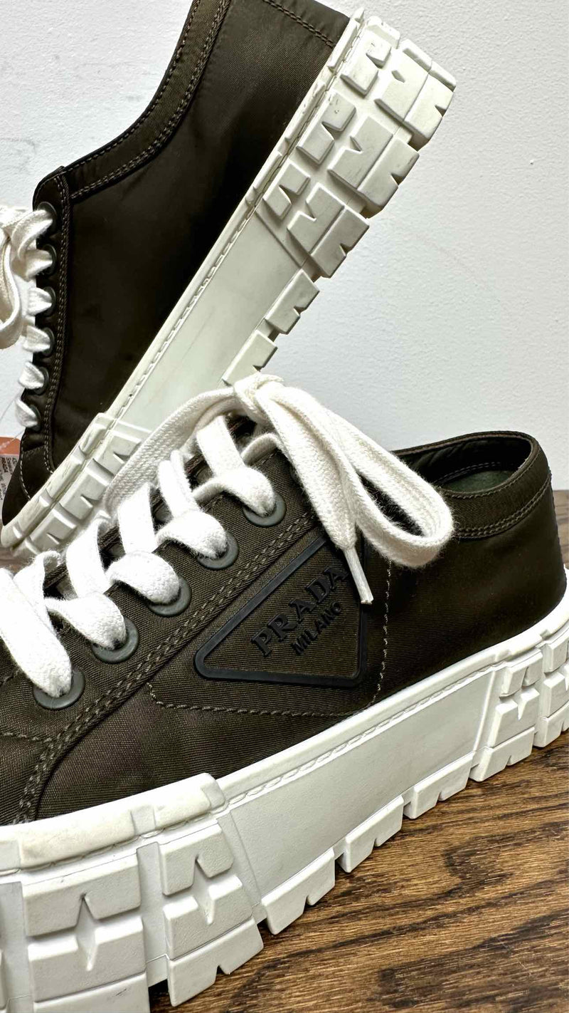 PRADA Double-Wheel Trainer Sneakers
