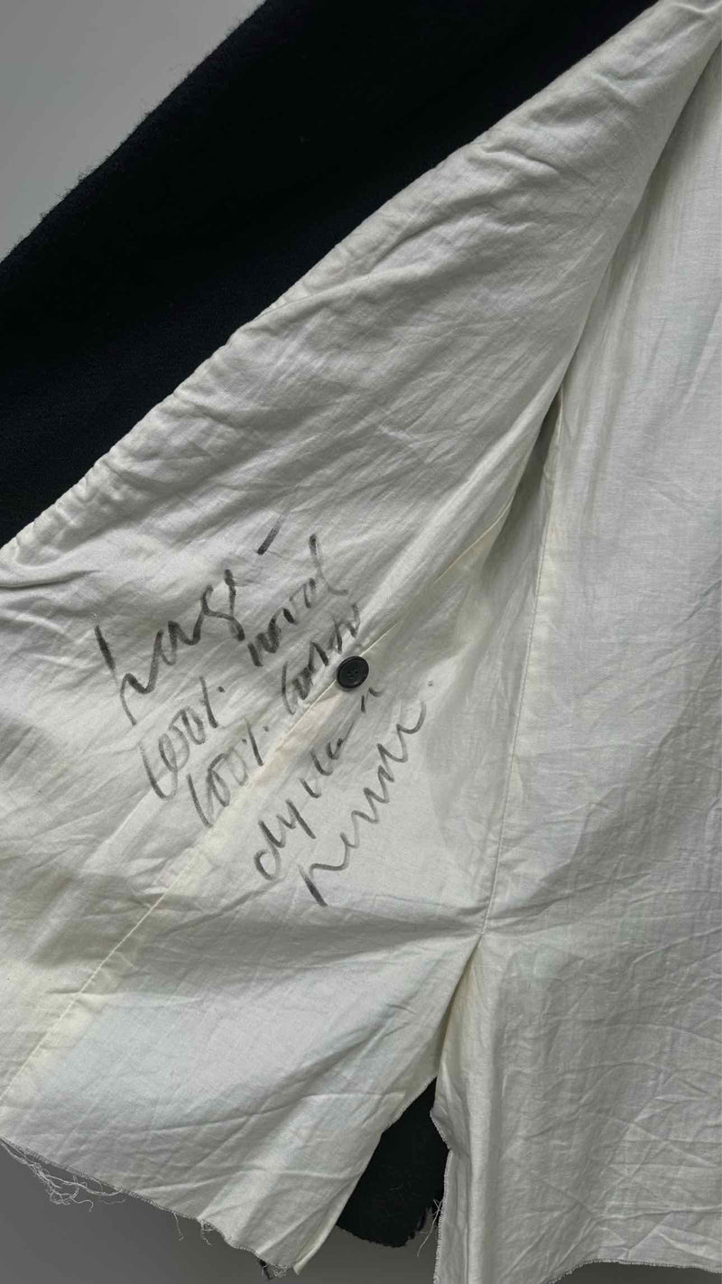 Elena Dawson Tweed Wool Blazer Jacket