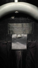 Ann Demeulemeester Velvet Coat