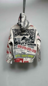 Supreme Collage Zip-up Hoodie