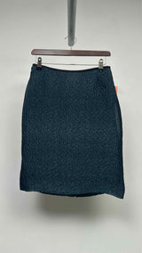 PRADA Textured Pencil Skirt