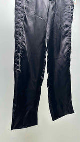 Comme Des Garçons Satin Cut-out Wide Pants