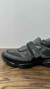 PRADA Cloudbust Glitter Sneakers