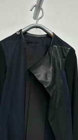 Rick Owens Leather-hybrid Light Coat