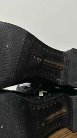 Carol Christian Poell Laser-Cut Tornade-Zip Boots