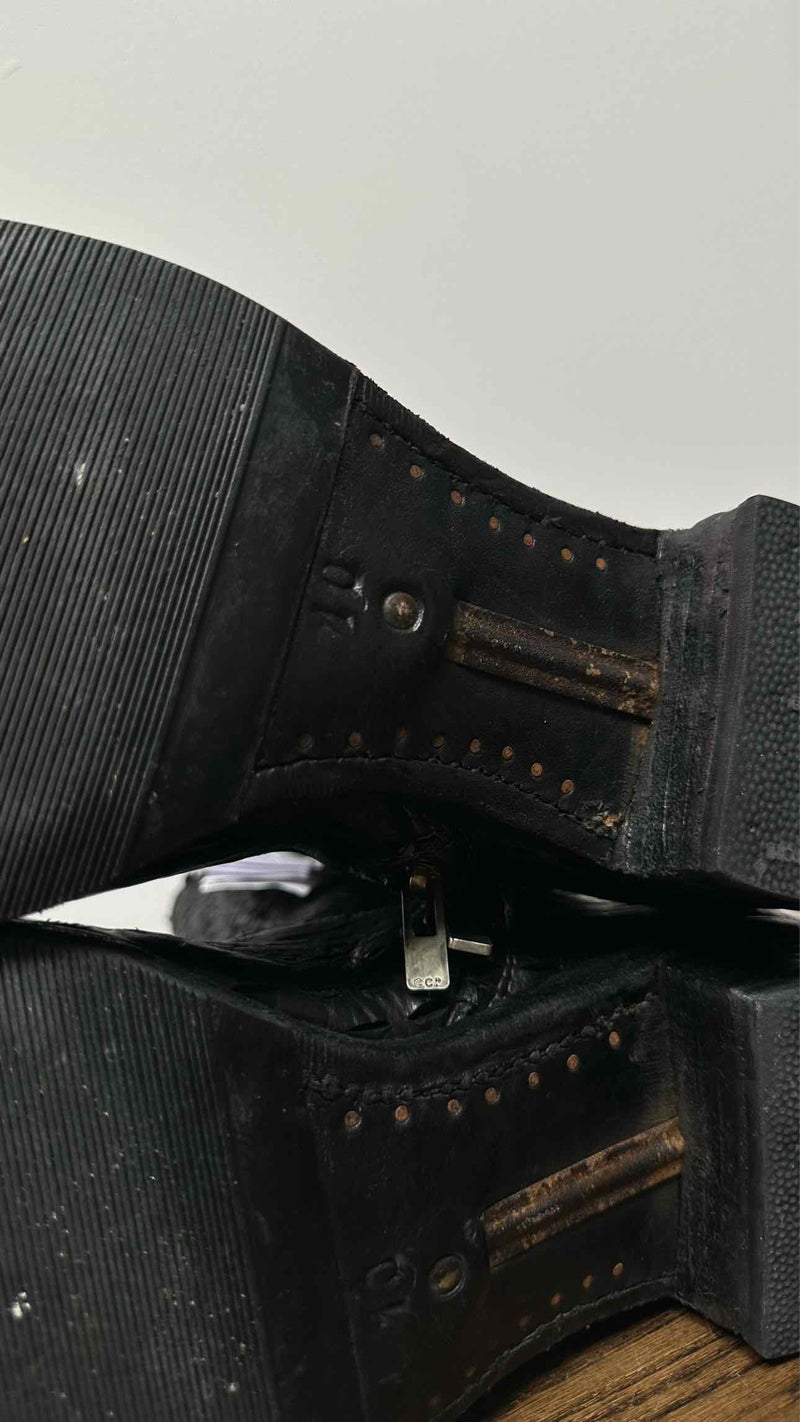 Carol Christian Poell Laser-Cut Tornade-Zip Boots