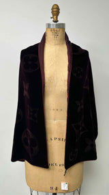 Louis Vuitton Logo Velvet Scarf