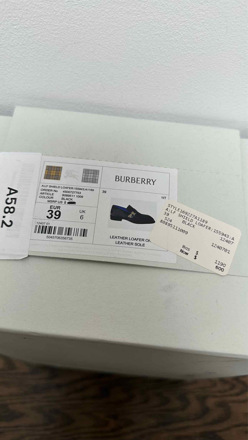 Burberry Leather Shoes