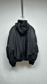 Balenciaga Pullover Hooded MA-1 Bomber Jacket