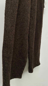 Comme Des Garcons Shirt Boiled Wool Cropped Wide Pants