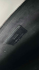 Dior Logo Leather Cluth Bag