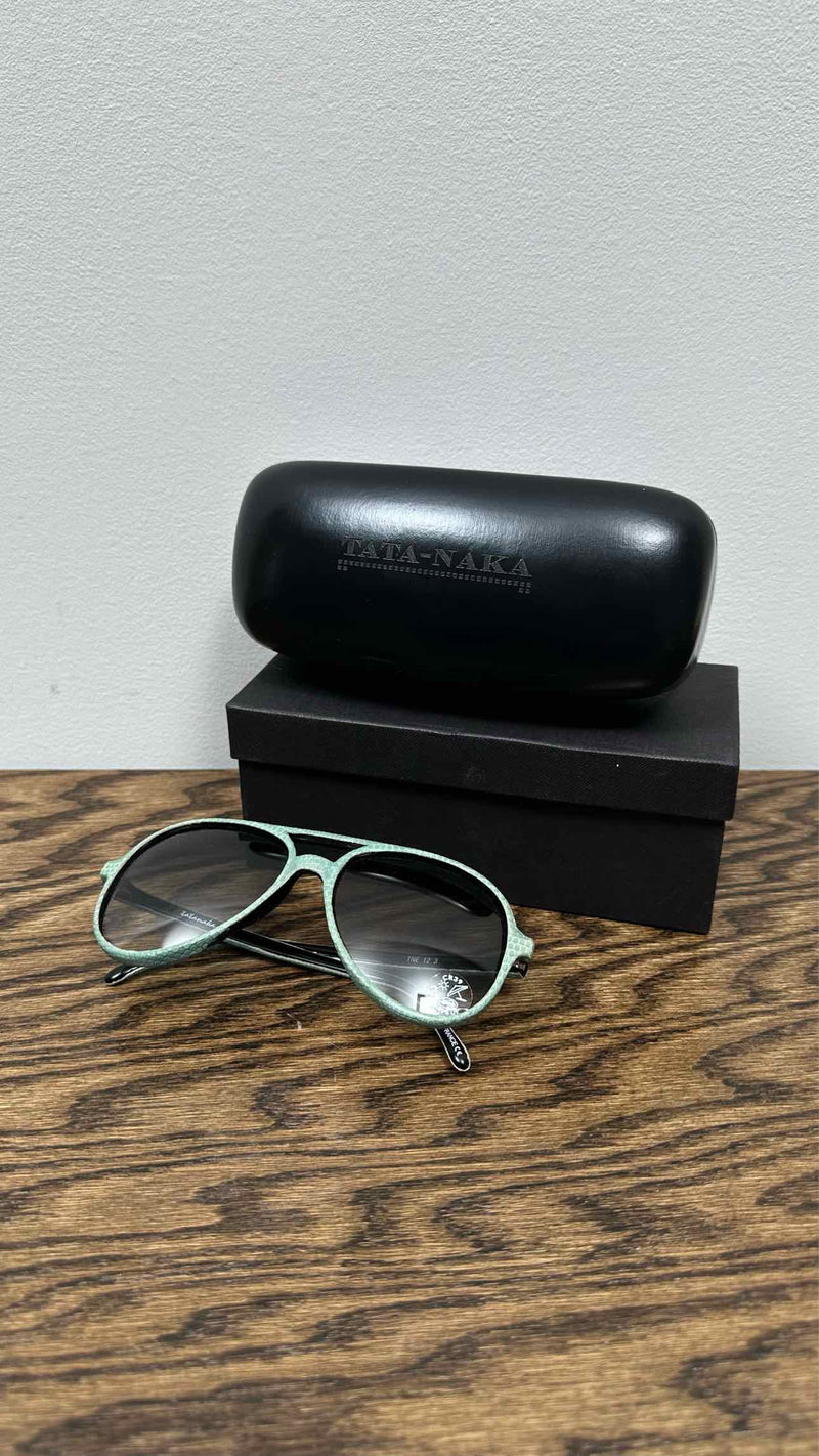 Tata-Naka Crocodile-frame Sunglasses